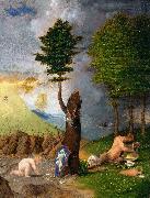 Lorenzo Lotto Allegory of Virtue and Vice USA oil painting artist